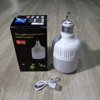 Лампа акумуляторна, ліхтар для кемпінга 200W