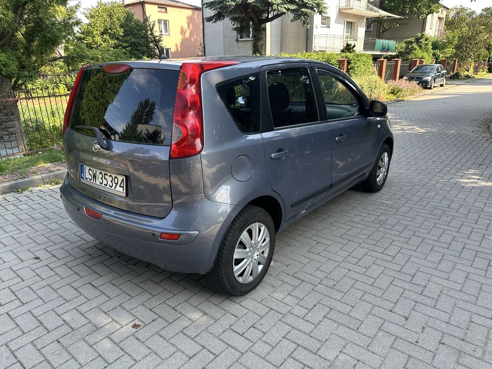 Nissan Note 2007 1.4 benzyna salon polska maly przebieg