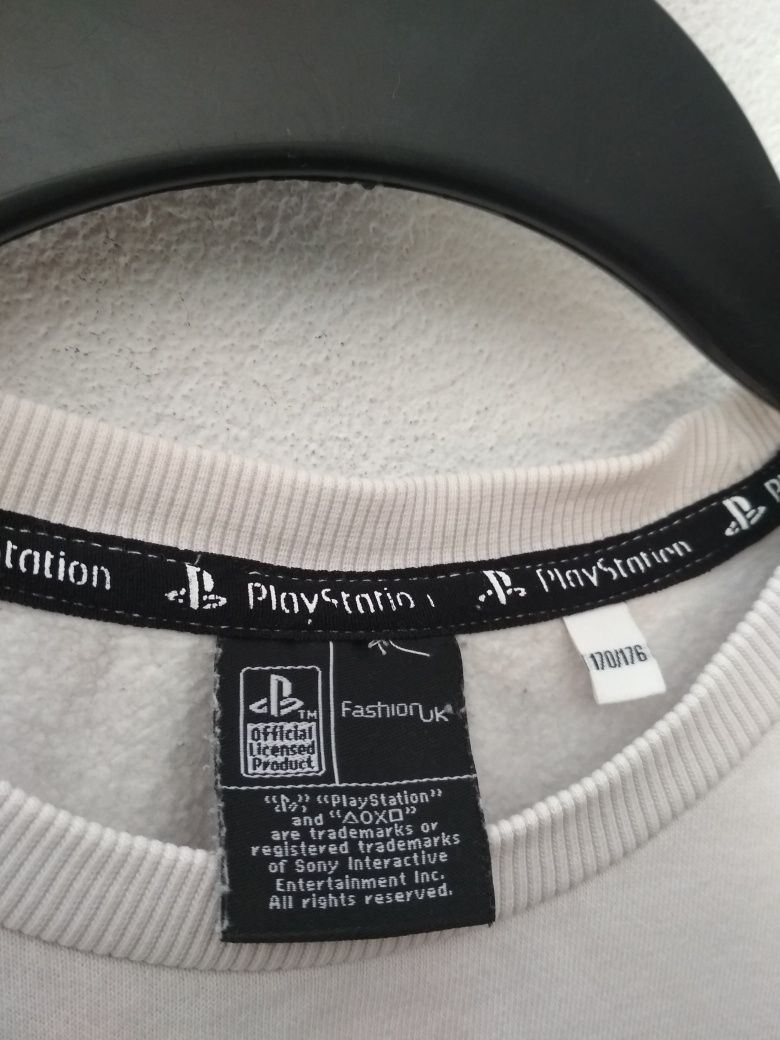 PlayStation biała bluza M
