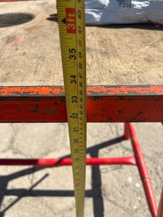 Stół roboczy Ridgid dla hydraulik ślusarz