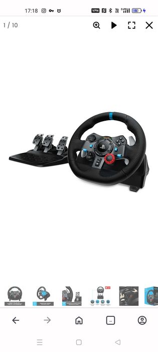 Kierownica logitech G29 racing wheel