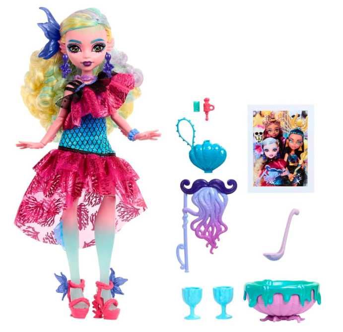 Кукла Монстер Хай Лагуна Блю Бал Монстров Monster High Lagoona Blue