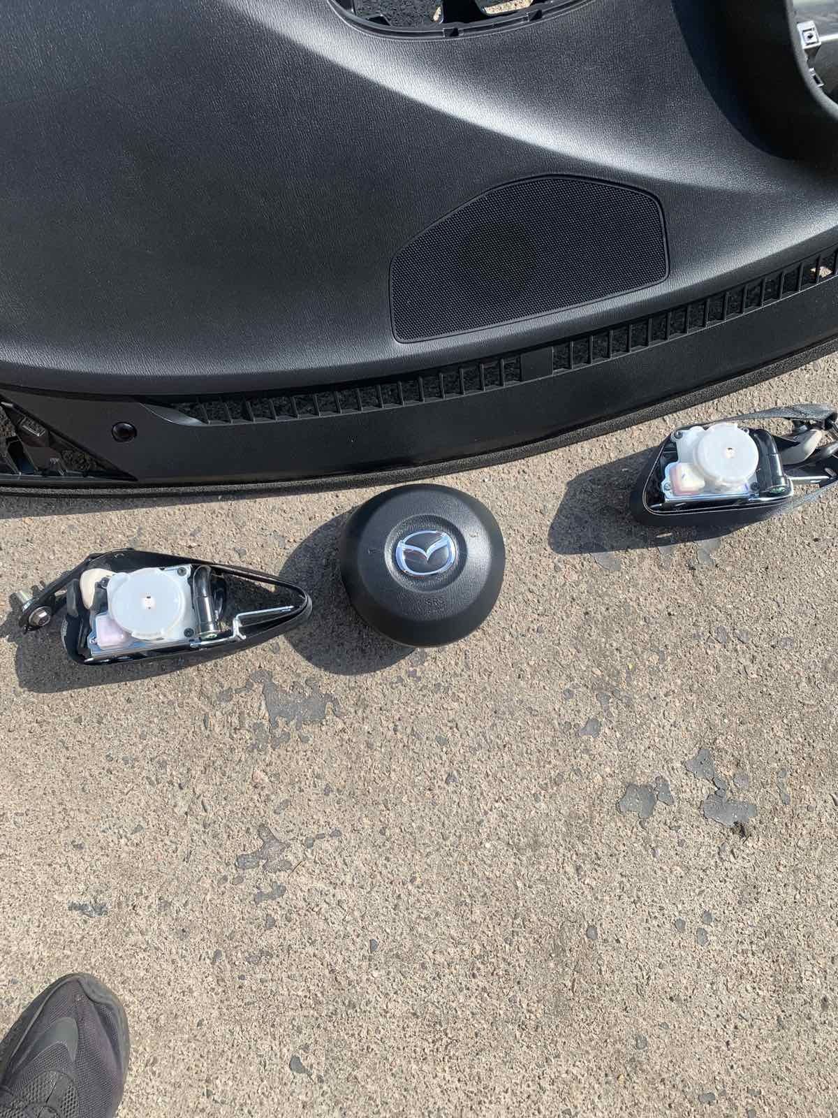 Панель, безопастность, airbag mazda 3 (мазда) 13-17год