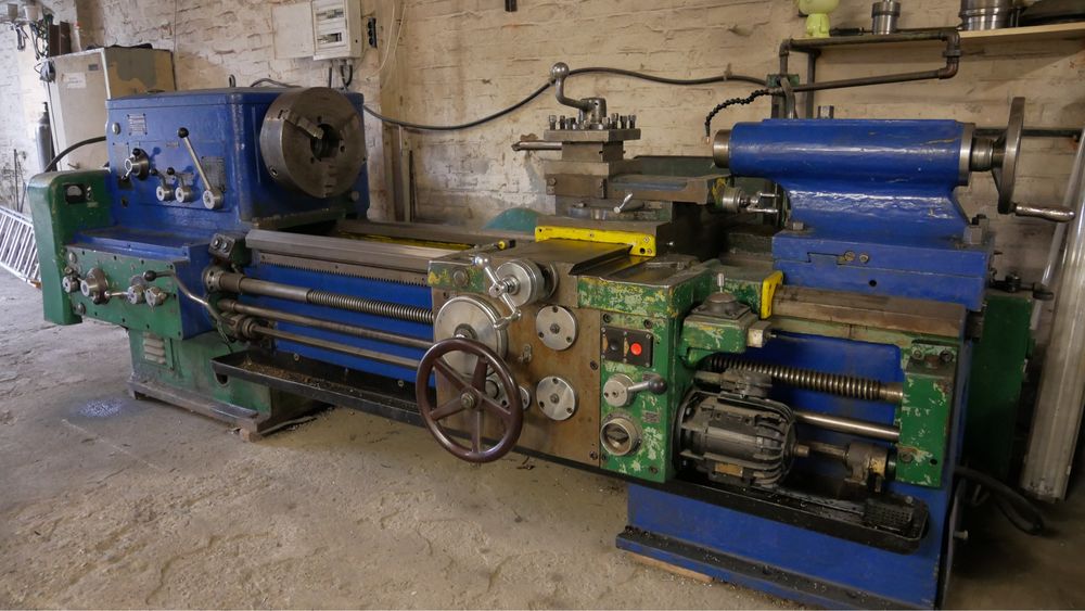 Tokarka duża 1M63 fi 630mmx1400mm