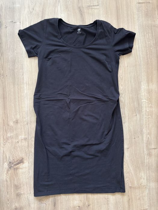 Czarna sukienka ciążowa rozmiar M h&m