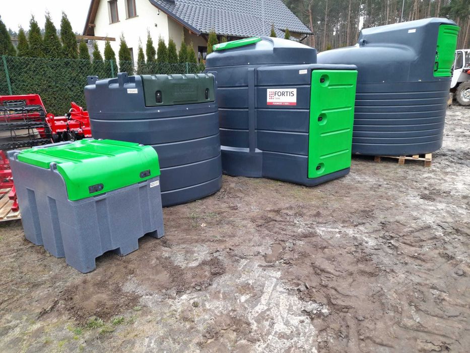 Fortis Zbiornik dwupłaszczowy do paliwa ON Diesel Dystrybutor