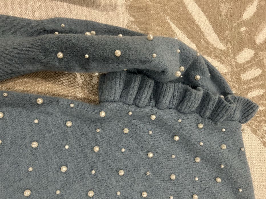 Camisola com perolas