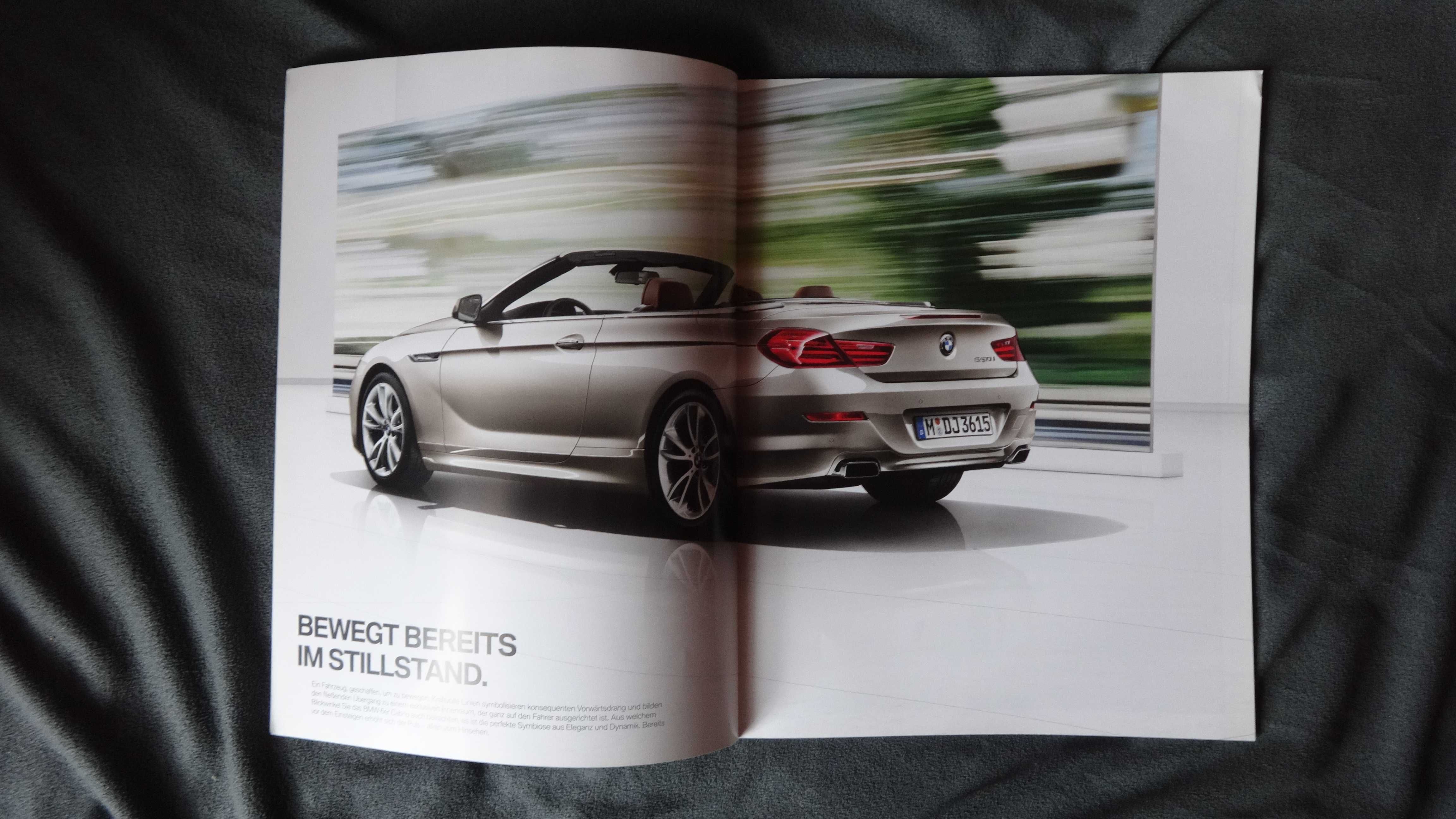 Prospekt BMW 6 Cabrio