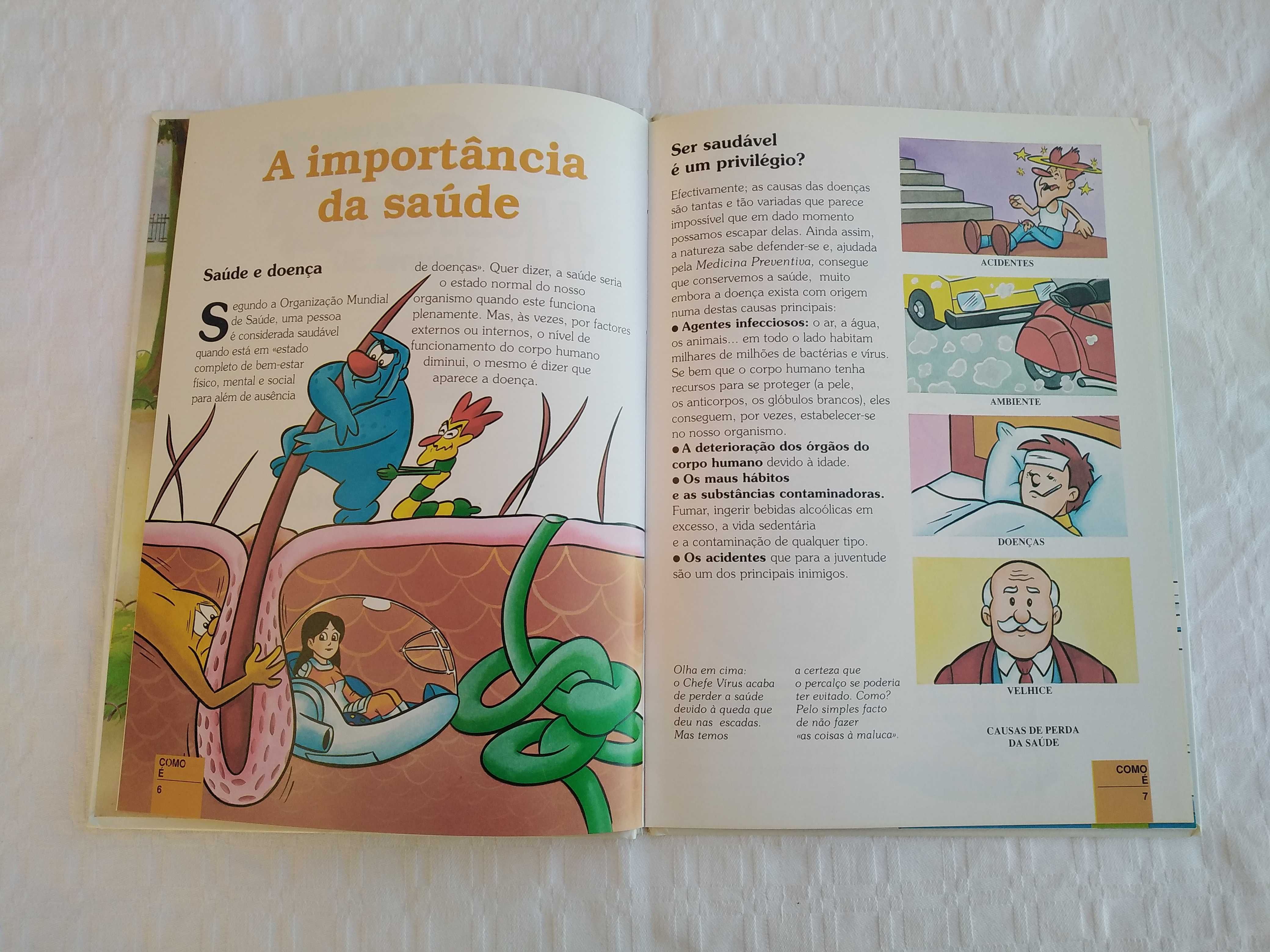 Livro Era Uma Vez o Corpo Humano, 30.