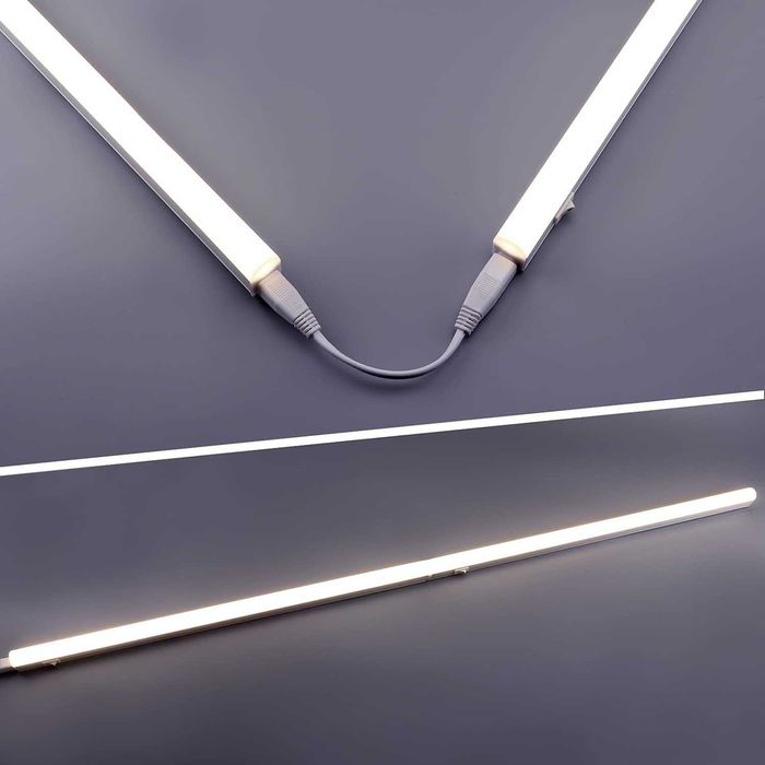 3x Led Bancada Armario Cozinha Banho Oficina 4000K/3000K/6000K 1100Lm