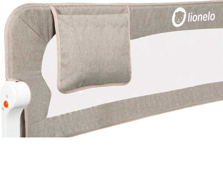 Lionelo Eva zabezpieczająca barierka do łóżka łóżeczka składana 150 cm