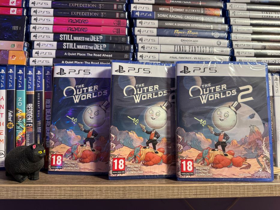 Нові офіційні диски Outer World 2 (PS5) (рос субтитри)