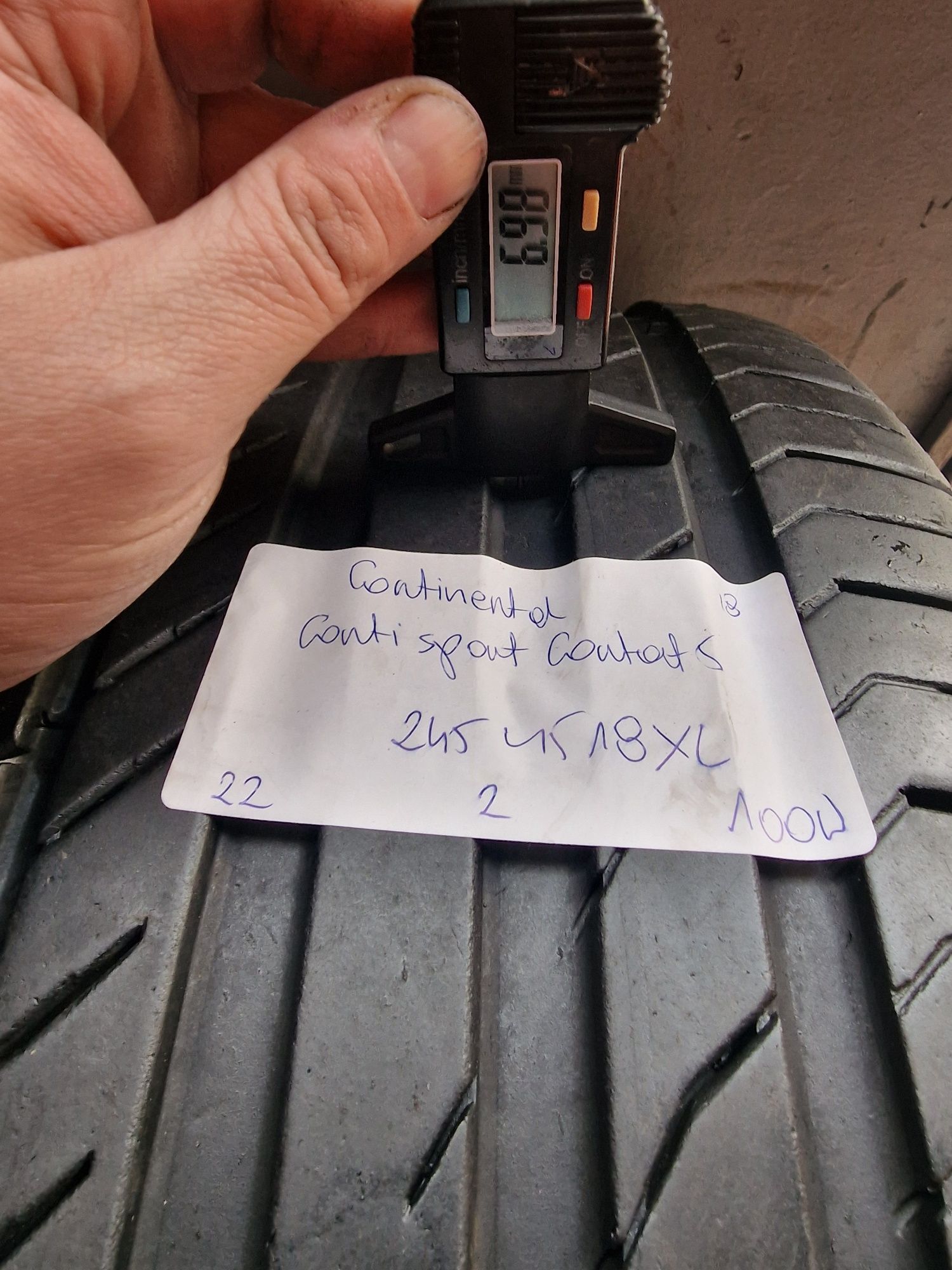 245/45/18 245/45R18 XL CONTINENTAL 2022 LATO