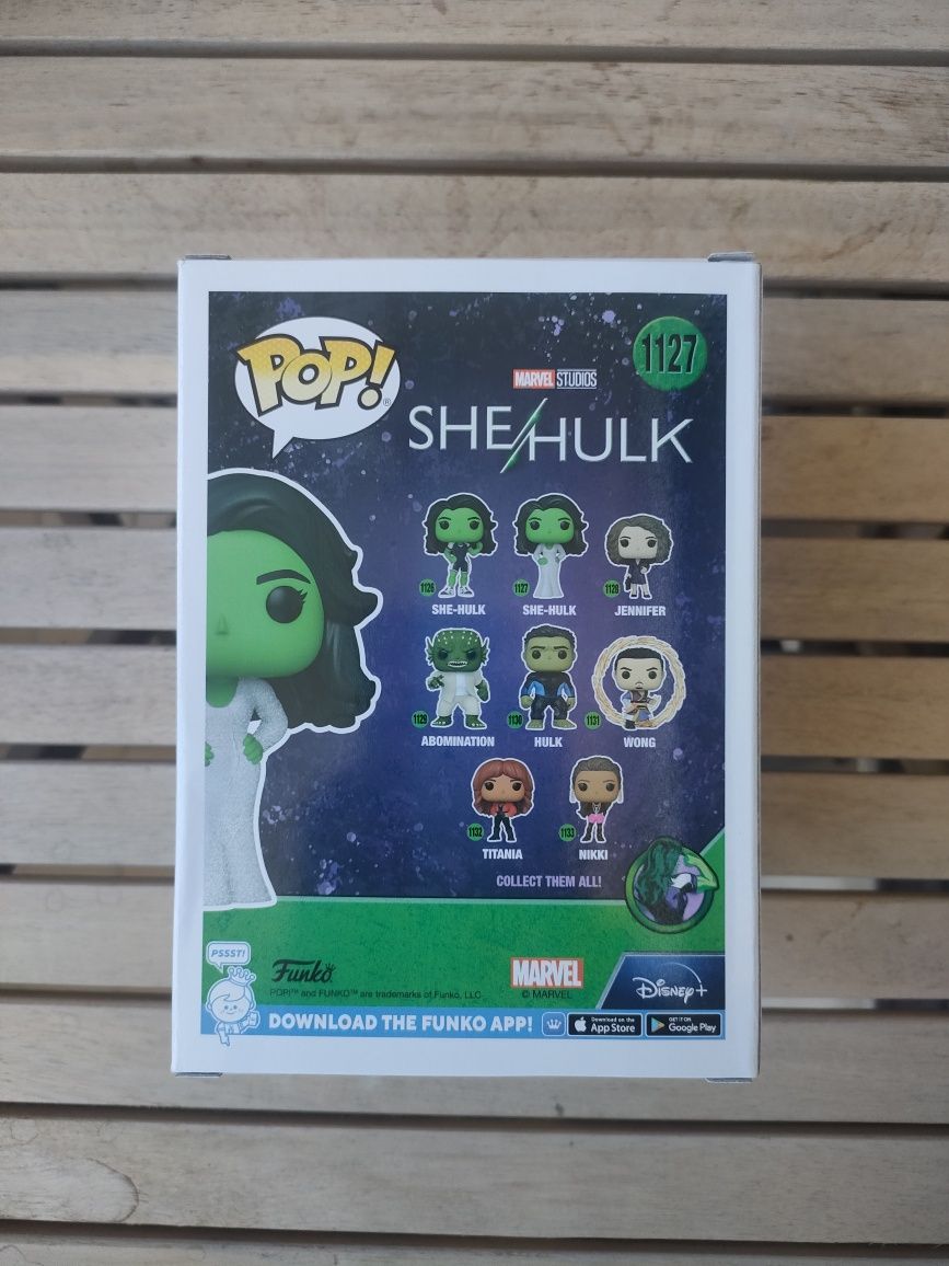 Funko Pop Marvel She/Hulk - She-hulk Glitter 1127
She-hulk Glitter 112