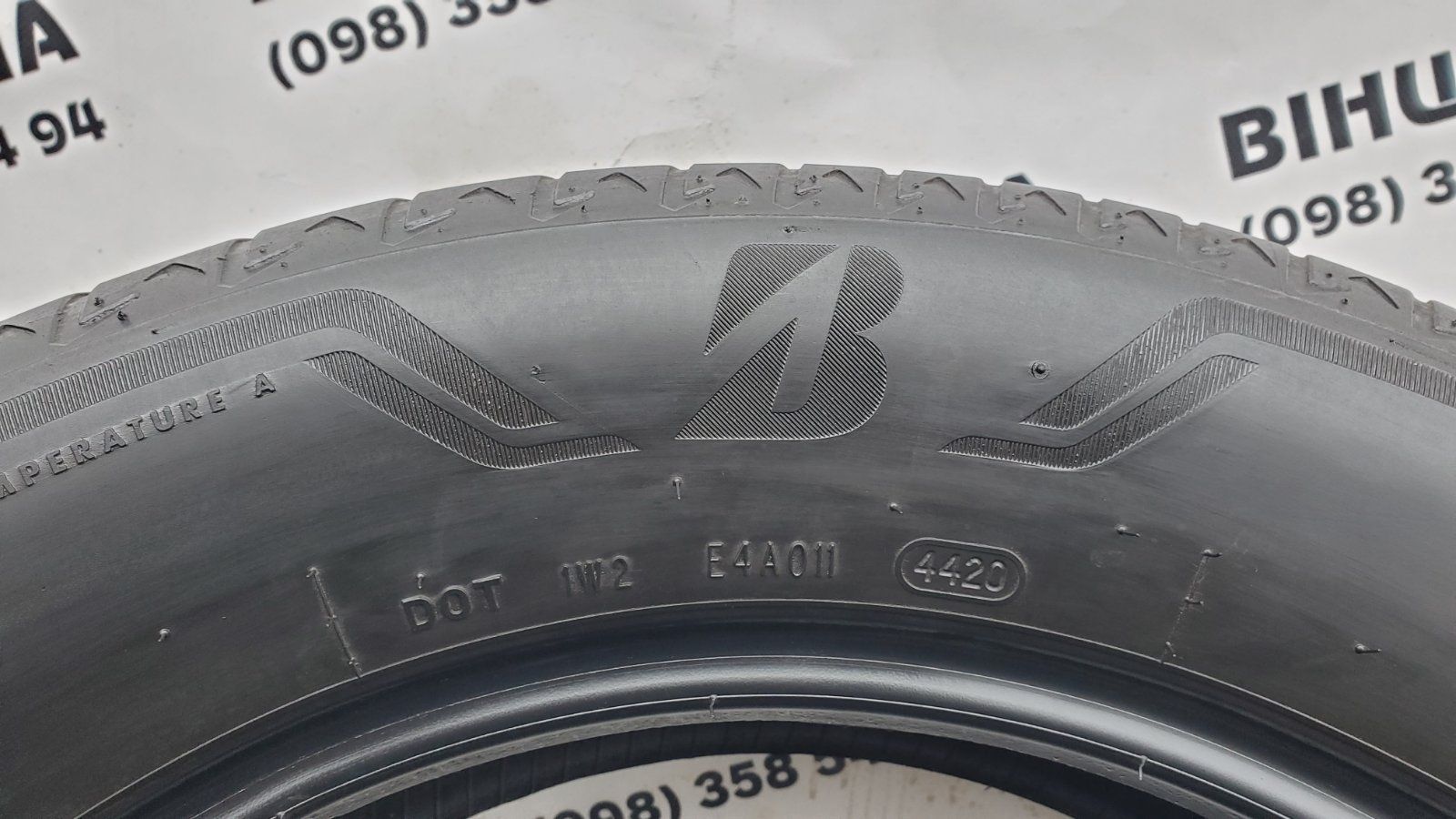 Шини 225/60 R 18 Bridgestone Alenza 001. Літо пара. Колеса склад.