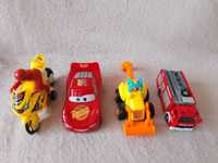 Sprzedam zabawki: samochód, koparkę, straż pożarną, motocykl