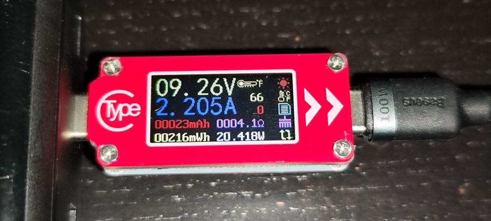 Tester Miernik USB - USB-C / USB-C