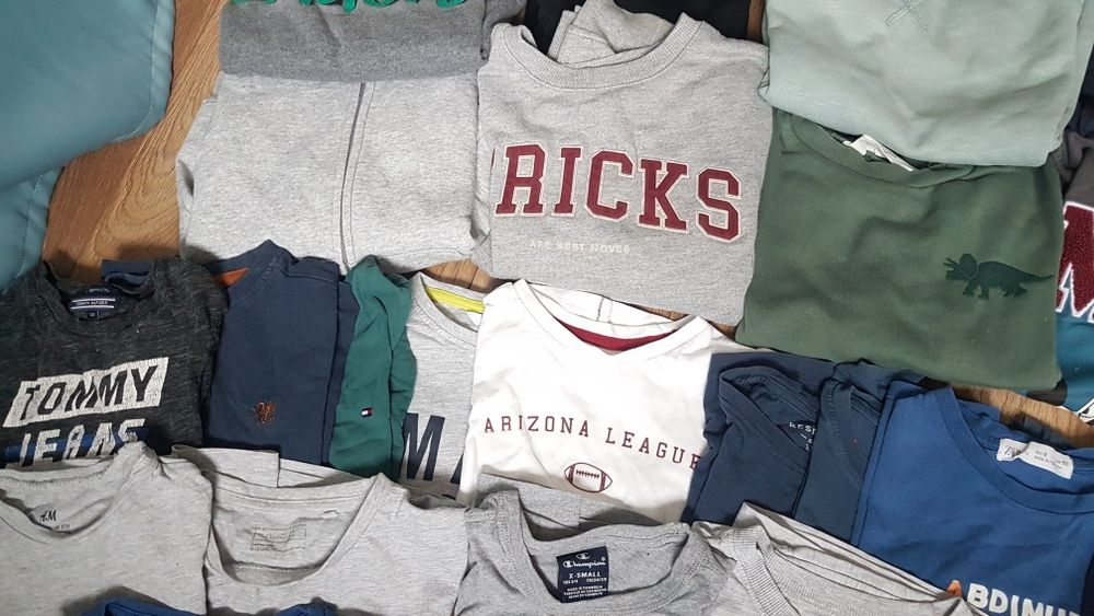 Zestaw odzieży na chłopca rozmiar  122  Mango Reserved hilfiger