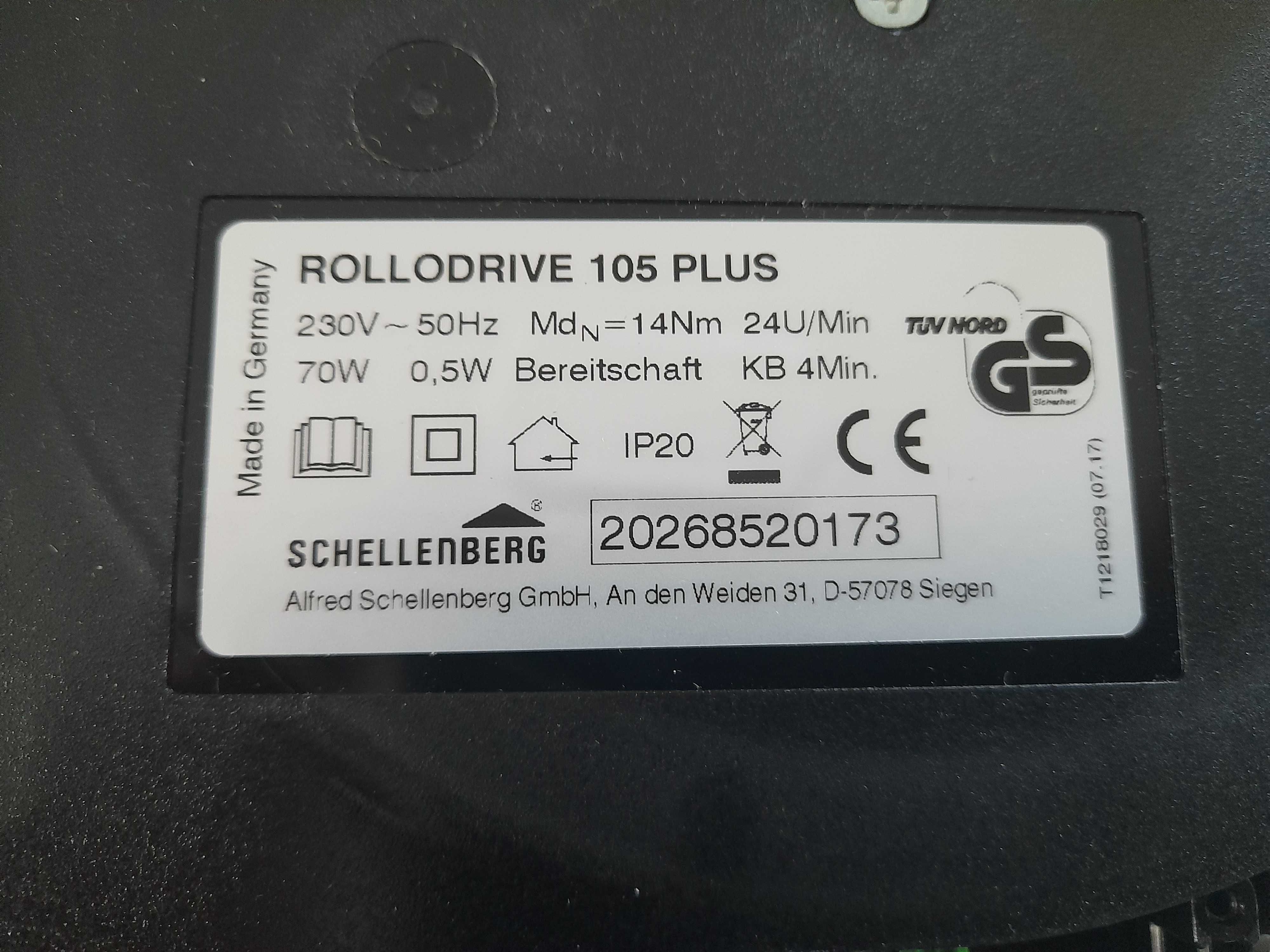 Napęd paskowy do rolet SHELLENBERG ROLLODRIVE 105