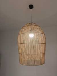 Lampa abażur z rattanu originalhome lentera duża