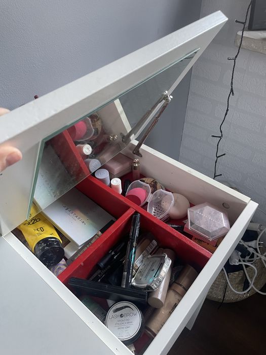 toaletka ikea biała brimnes