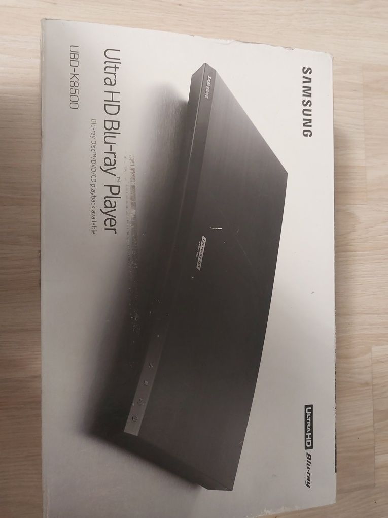 Odtwarzacz bluray UltraHD 3D Samsung  100% SPRAWNY pilot.