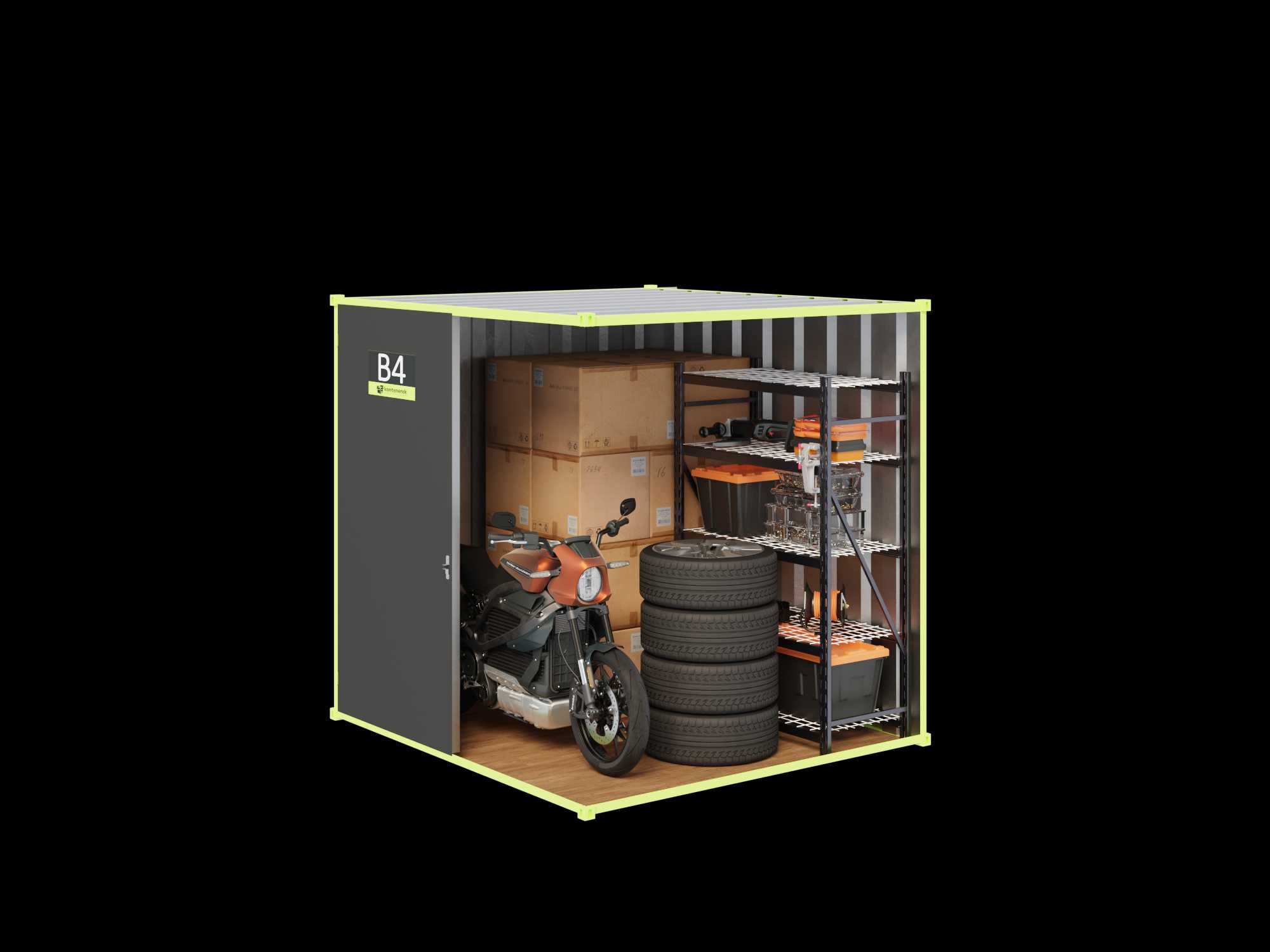 - 4m2 - Kontener/magazyn/komórka  - Self Storage Wrocław Swojczyce -