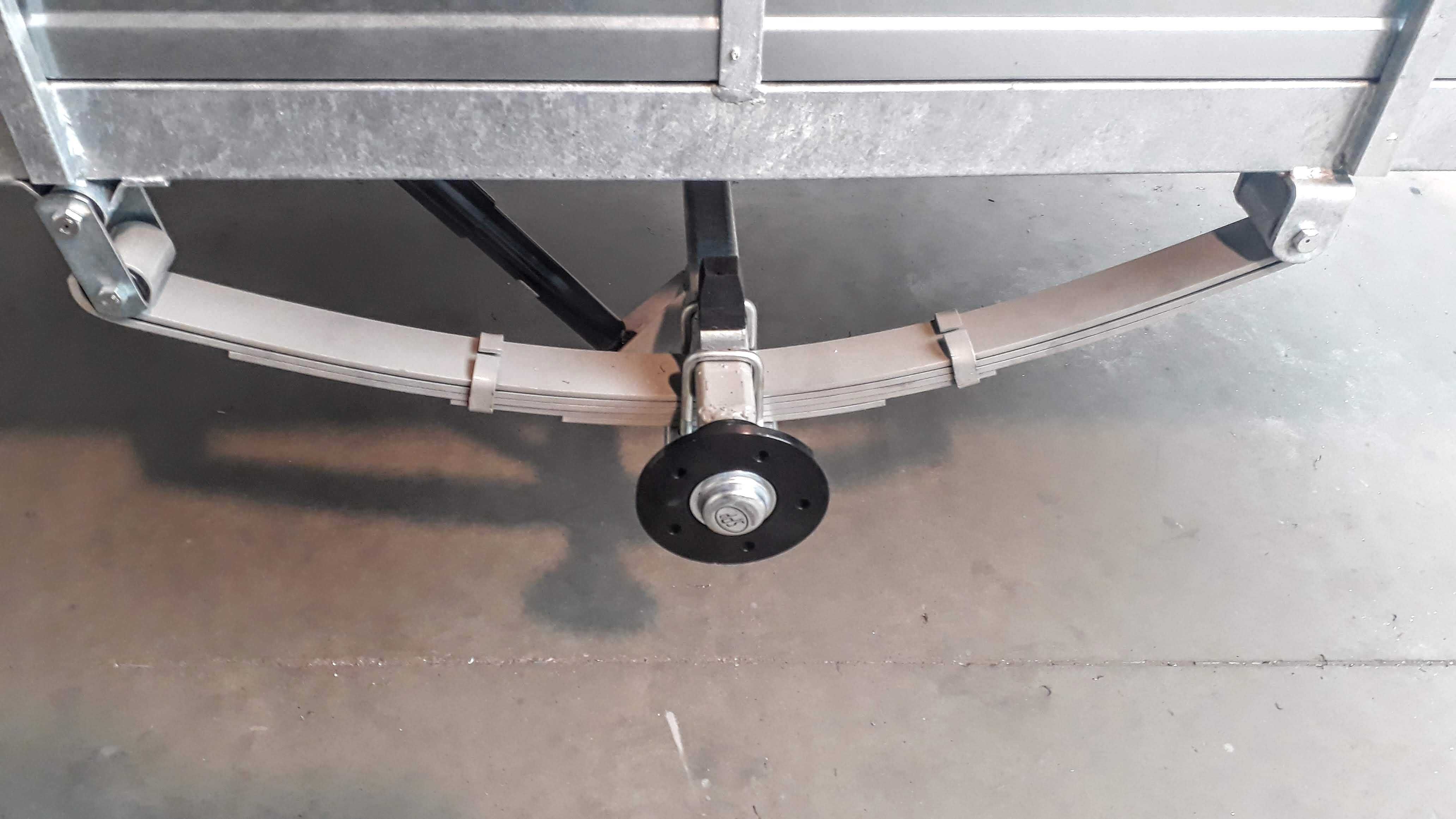 Mocowanie resorów przyczepy bagażowej typ.Zuk 60mm kpl
