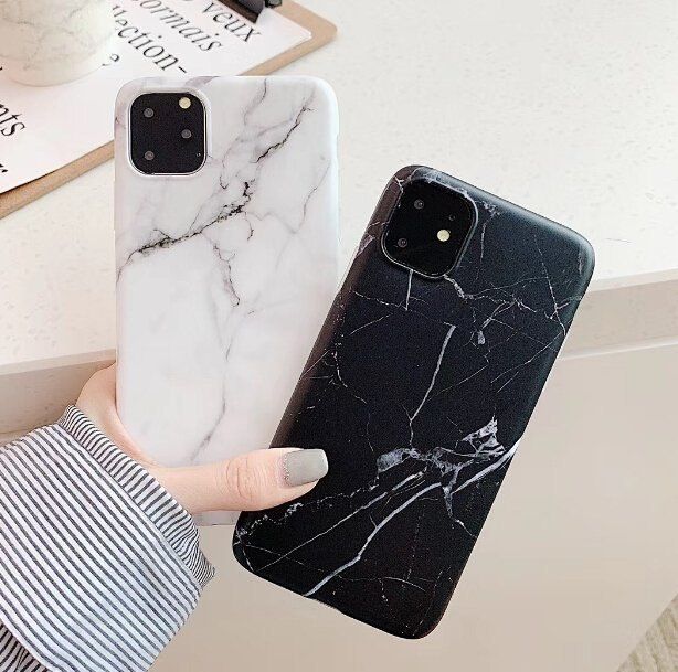 Żelowe Etui Marble Do Xiaomi Redmi 10X 4G / Xiaomi Redmi Note 9 Biały