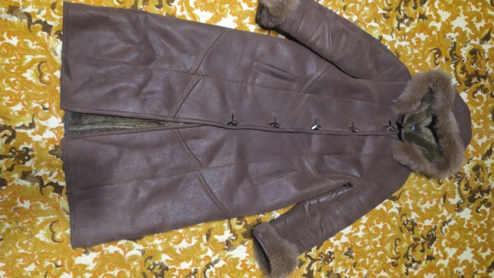 Дублянка натуральна дубльонка пальто