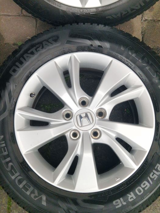 Honda – komplet 4 kół (ZIMA), felgi aluminiowe + opony Vredestein Quat
