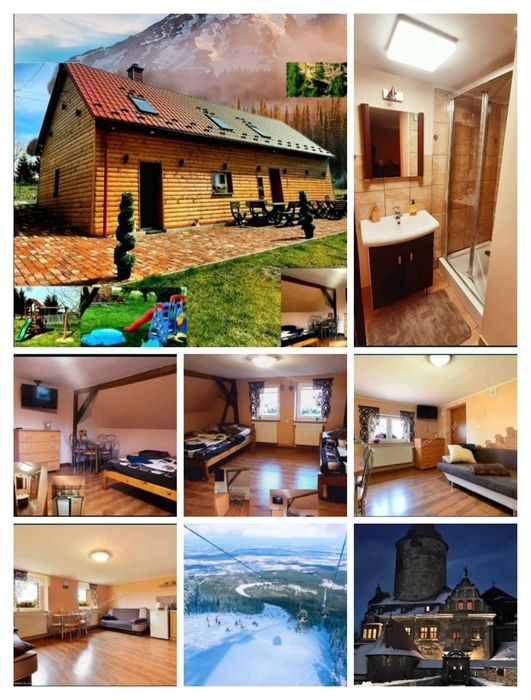 ŚWIERADÓW ZDRÓJ-okolica POKOJE z łazienkami i aneksami z widokiem na g