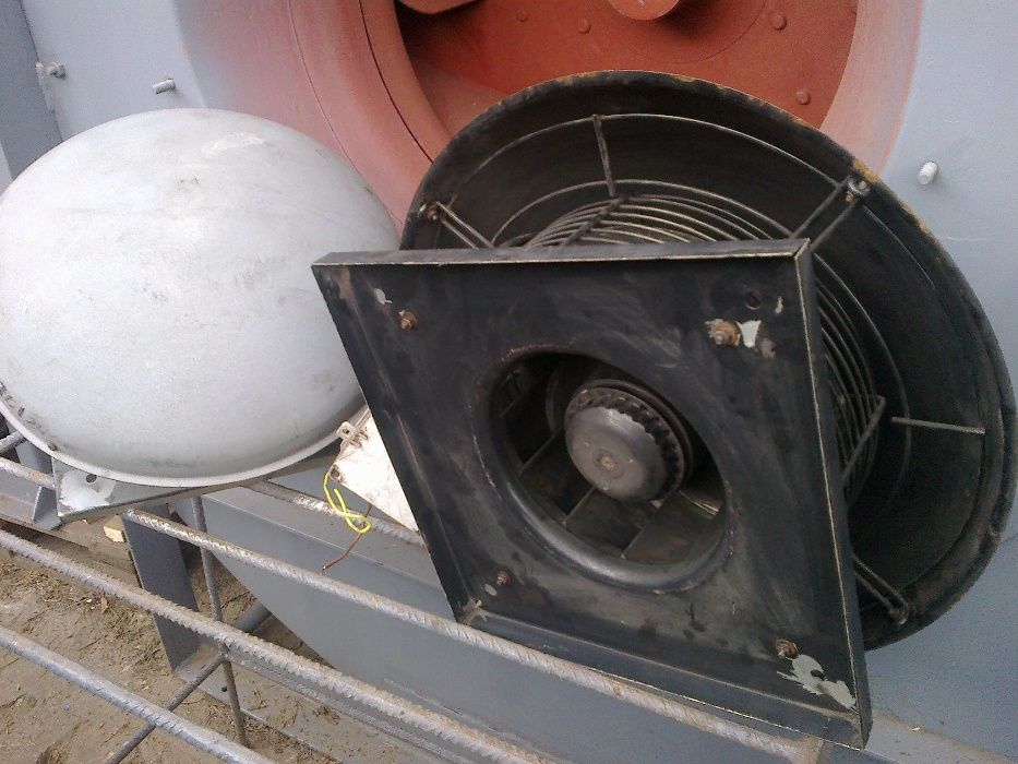 wentylator nadmuch wyciąg turbina nagrzewnica