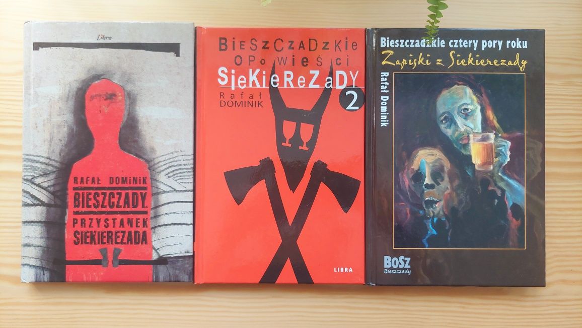 Rafał Dominik - Siekierezada - trzy książki