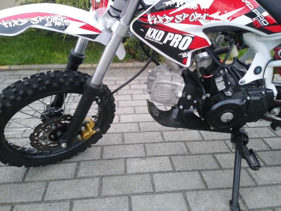 CROSS 125cc Automat lub 4 biegowy, Koła 12/14 - 14/17 cali