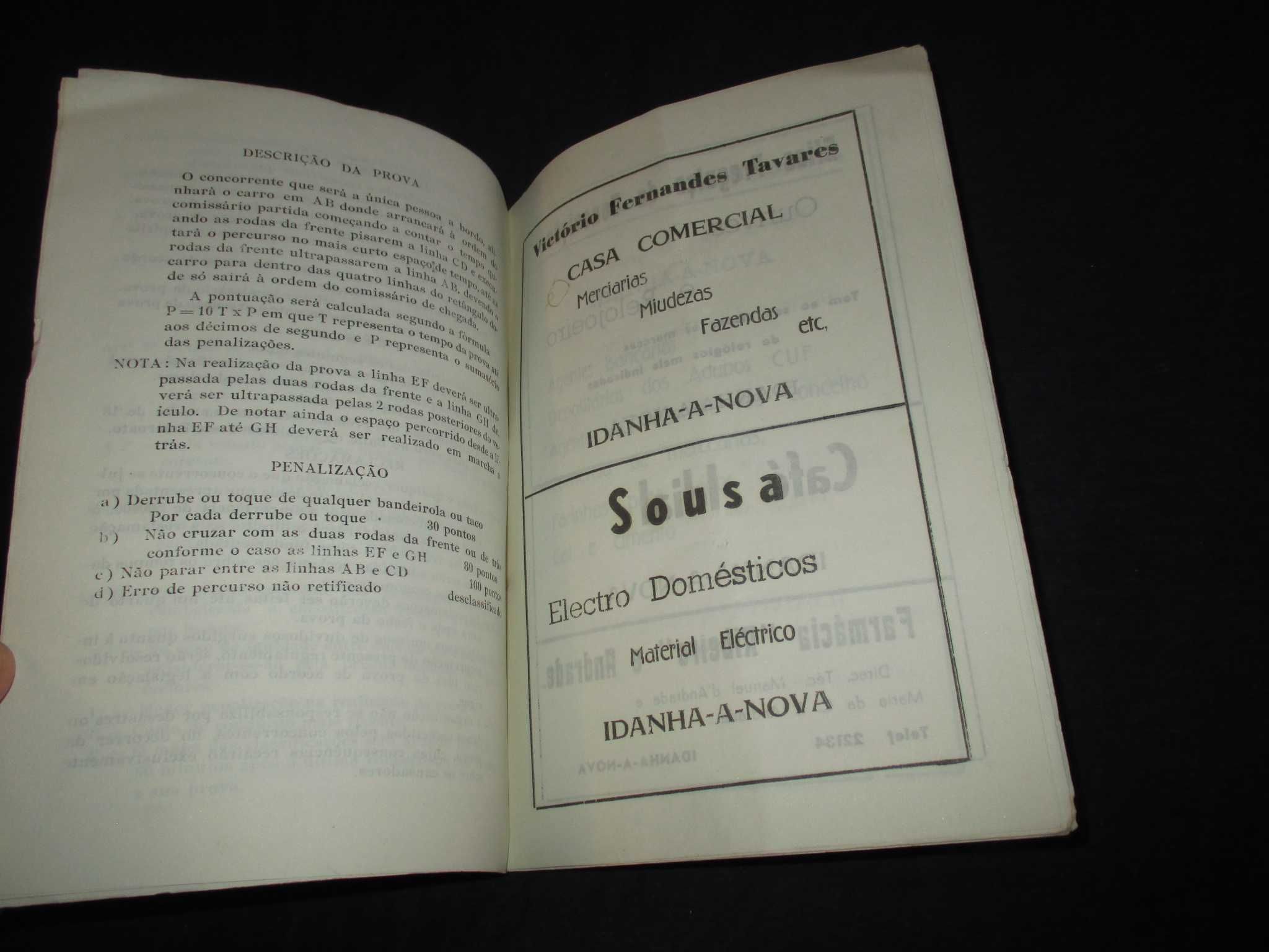 Livro Prova de Perícia Automóvel Idanha-a-Nova