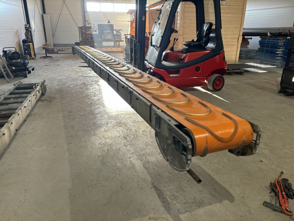 Taśmociąg aluminiowy 7,2m podajnik taśmowy