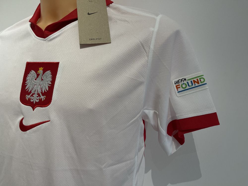 Koszulka reprezentacji Polski. Polska Euro 2024. Roz. S nowa
