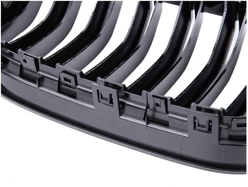 Grelhas frontais preto brilho dupla barra BMW série X3 F25 X4 F26