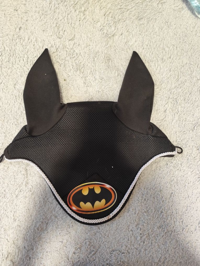 Czaprak + nauszniki batman