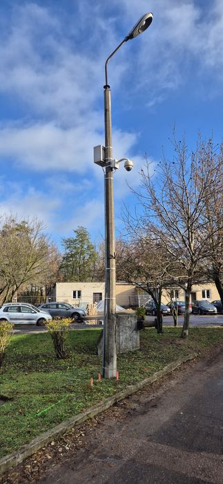 Słup betonowy oświetleniowy uliczny 11 metrów