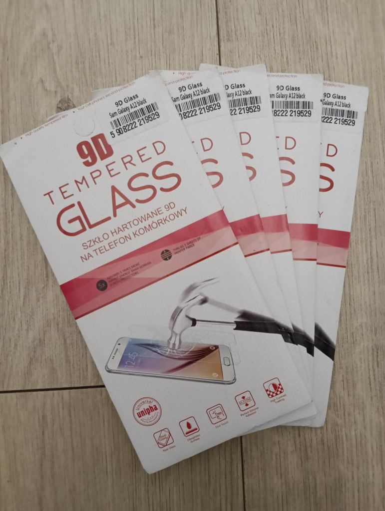 Szkło hartowane 9D SAMSUNG Galaxy A12