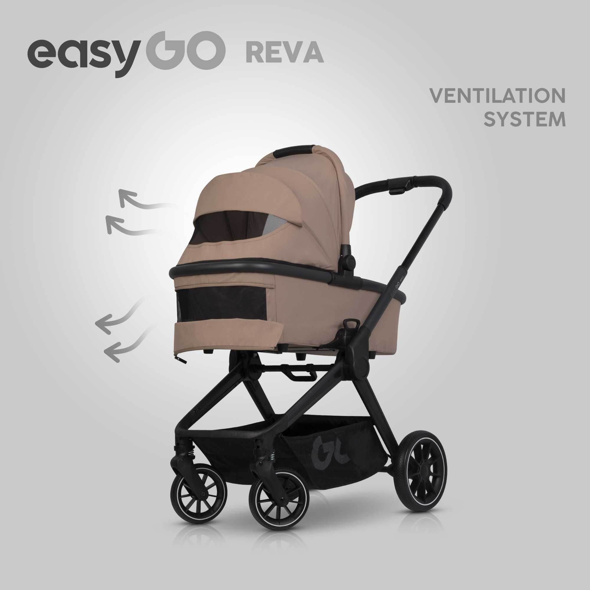 Easy Go Reva kompaktowy wózek 2w1