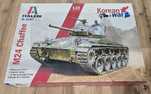 M24 Chaffee Korean War Italeri Model do sklejania
