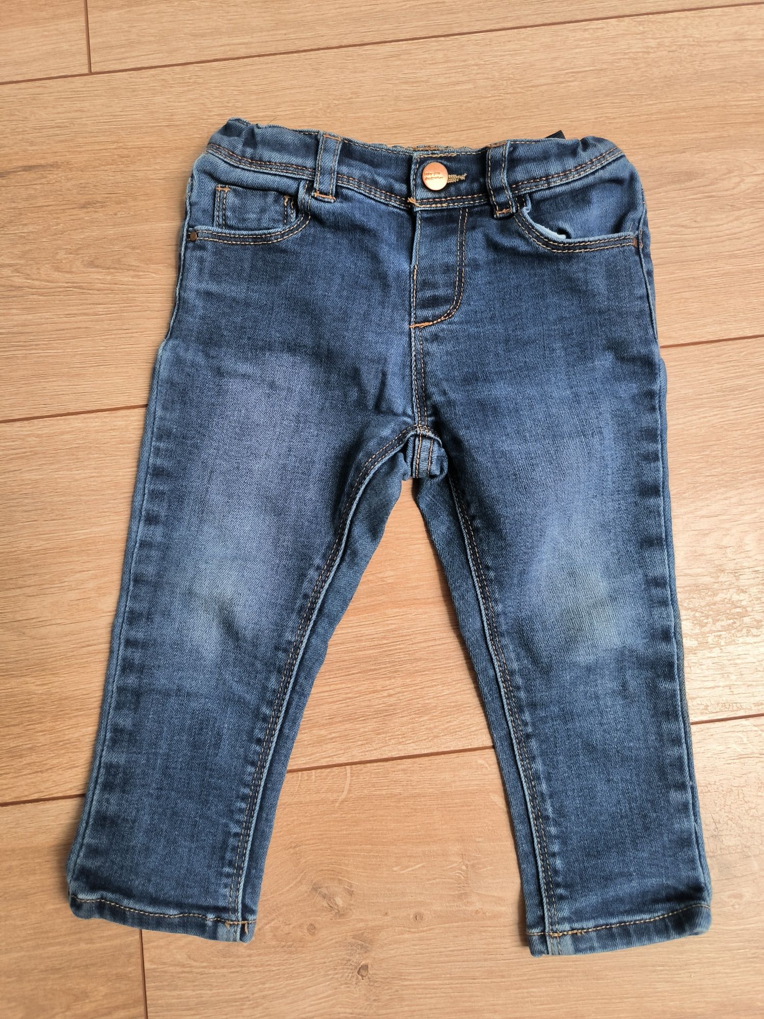 Jeansy dla dziewczynki Zara kids r. 80-86