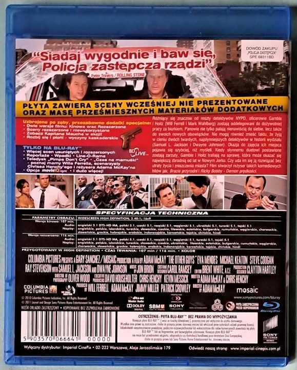 Policja Zastępcza (Blu-ray) Lektor PL / Ideał
