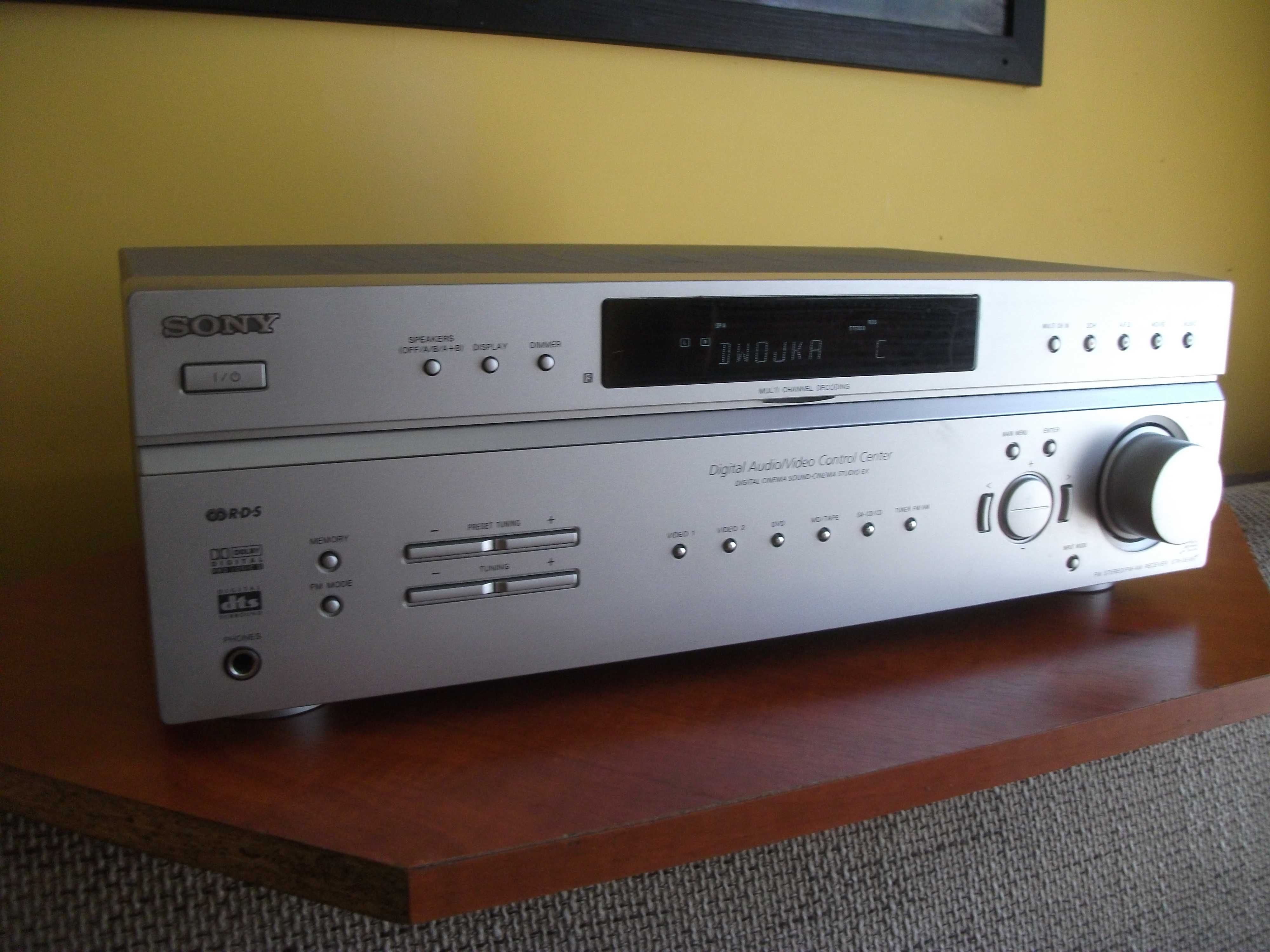 sony  str-de497 stereo hi-fi amplituner 5.1 dts rds