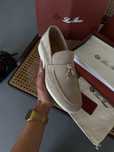 Loafery mokasyny sneakersy Loro Piana beige