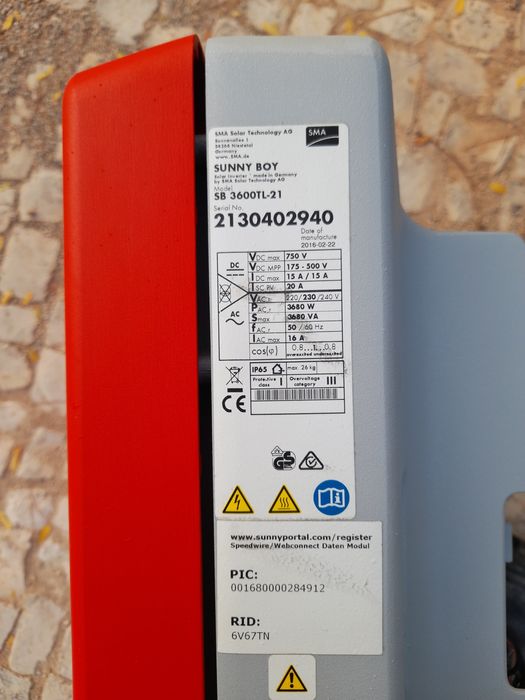 Inversor em bom estado