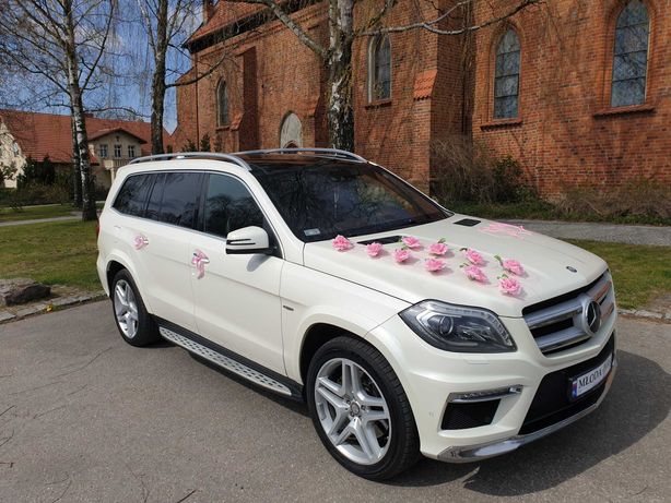 Auto samochód do ślubu Mercedes GL